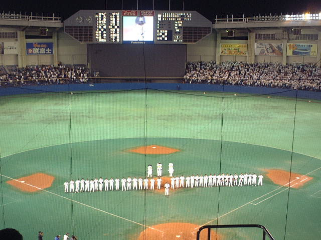 2000年10月16日 20世紀最後の公式戦