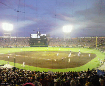 2008年7月17日 セントラルリーグ 阪神タイガース対ヤクルトスワローズ